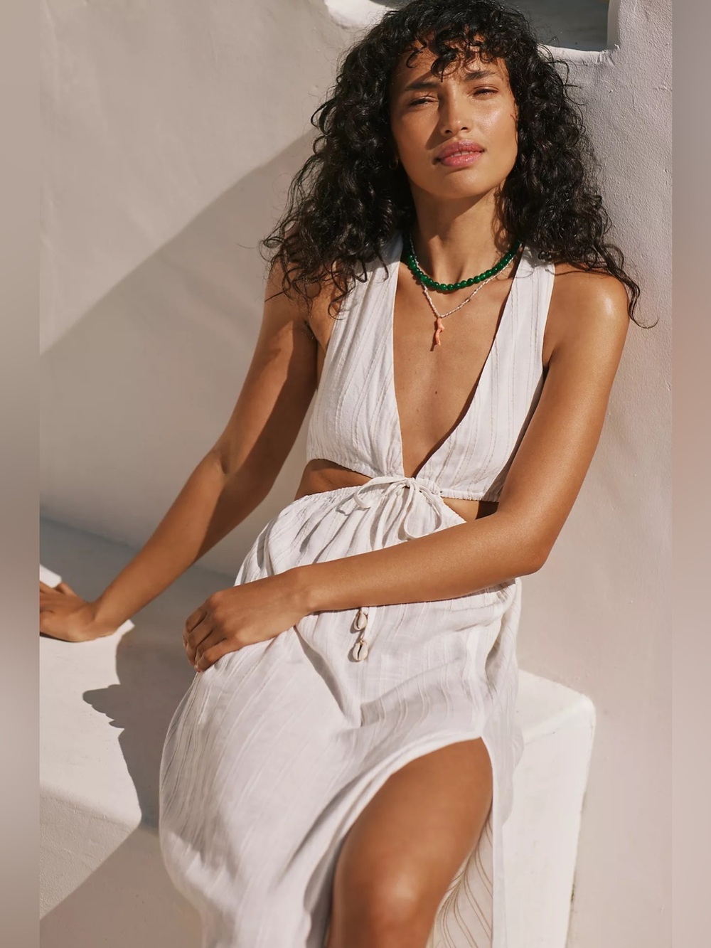 L Space Cover up Donna Maxi Dress MD B1487 - Picture 2 of 6